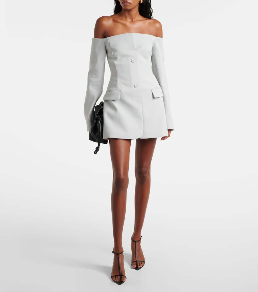 Sandrine off-shoulder minidress