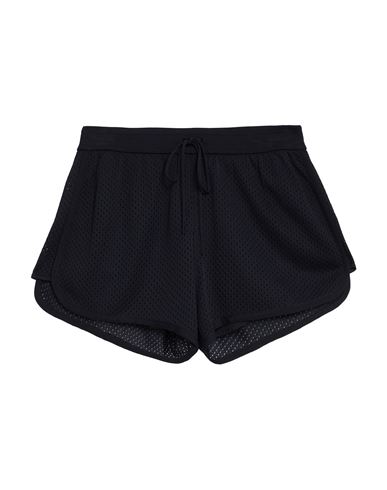 Woman Shorts & Bermuda Shorts Black Size 6 Viscose