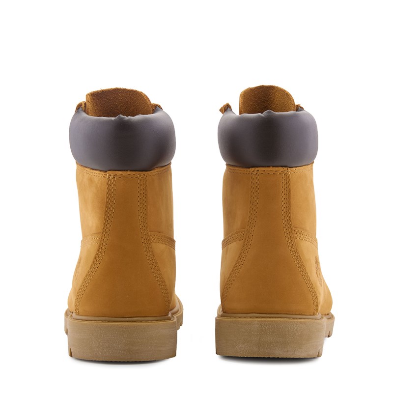 "Men's 6" Padded Collar Waterproof Boots (Wheat)