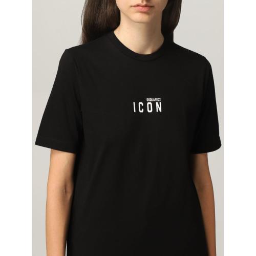 Logo-print cotton T-shirt - Black