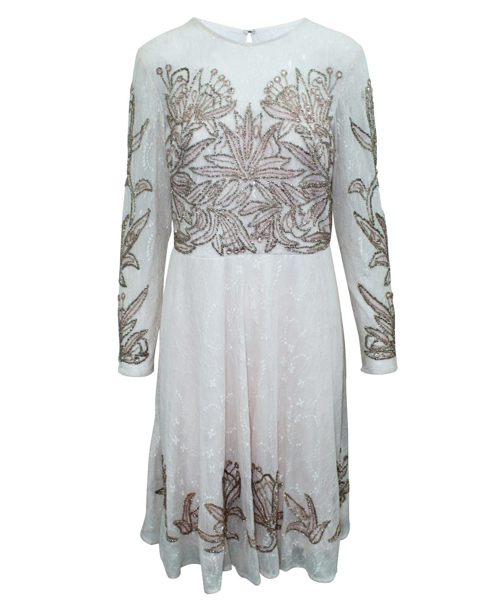 Aidan Mattox Multicolor Silk Cocktail Women's Dre