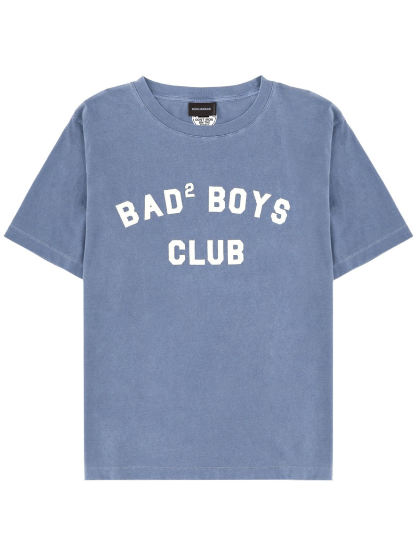 Dsquared2 - crew neck t shirt graphic embroidery