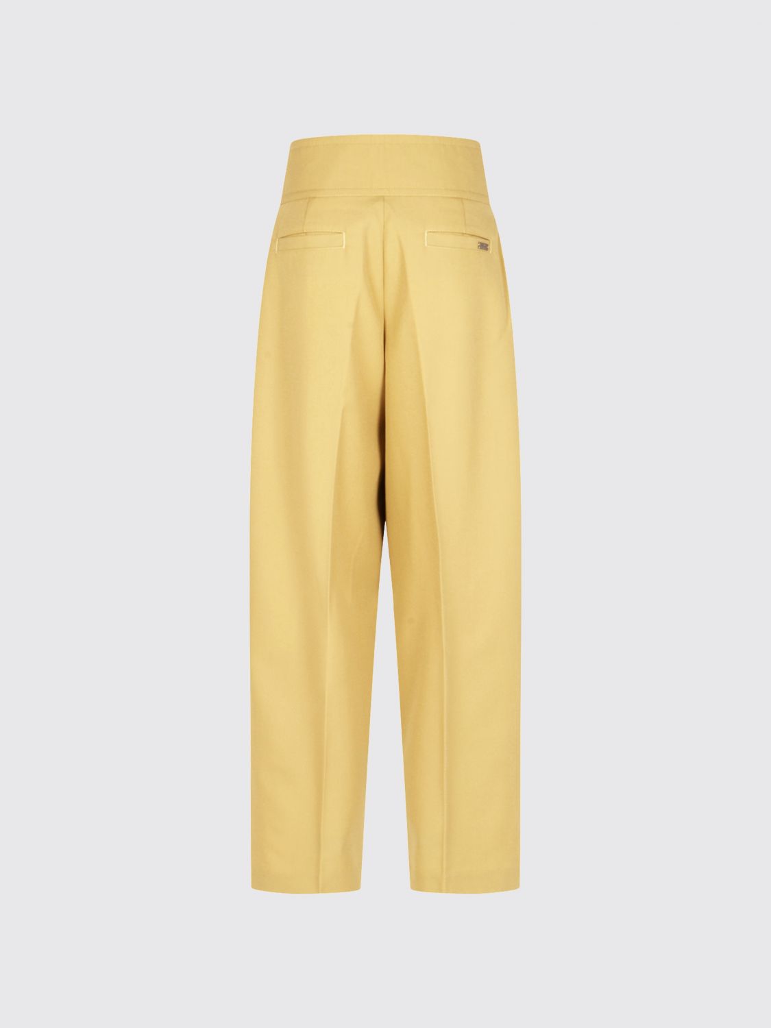 Pants Woman color Yellow