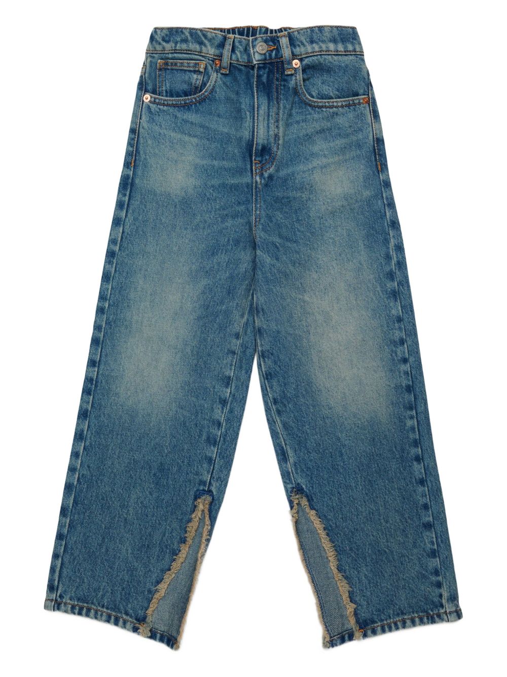 MM6 Maison Margiela Kids straight-leg jeans - Blue
