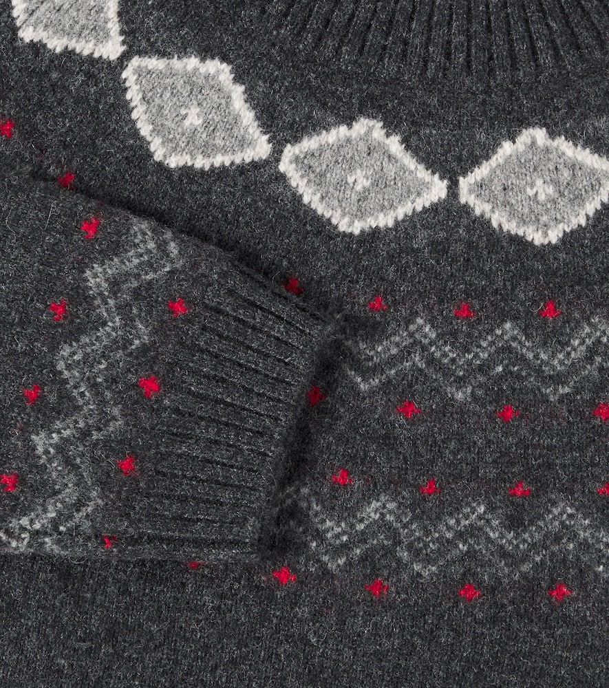 Bonpoint Grimaldi jacquard wool sweater