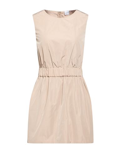 Woman Mini dress Sand Size 2 Polyester