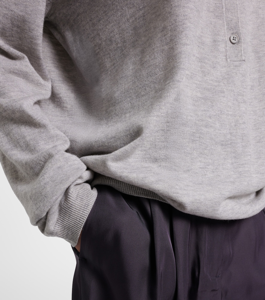 Tala wool-blend polo sweater