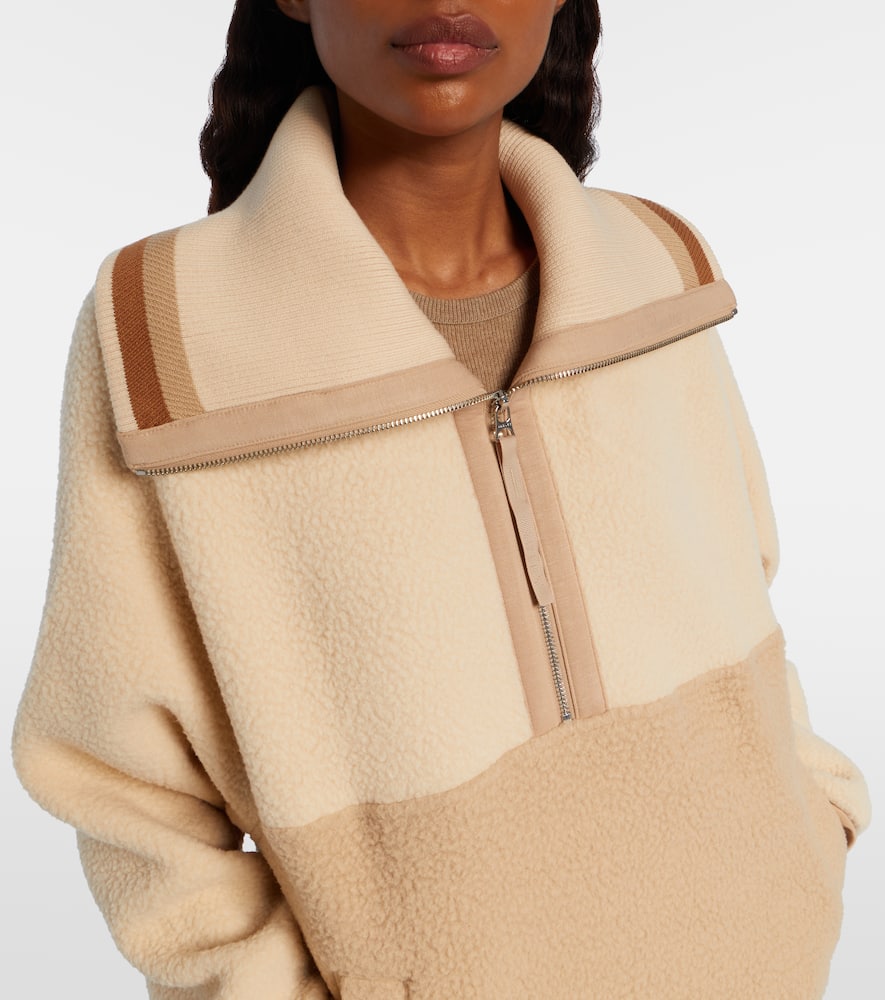Carmine fleece jacket