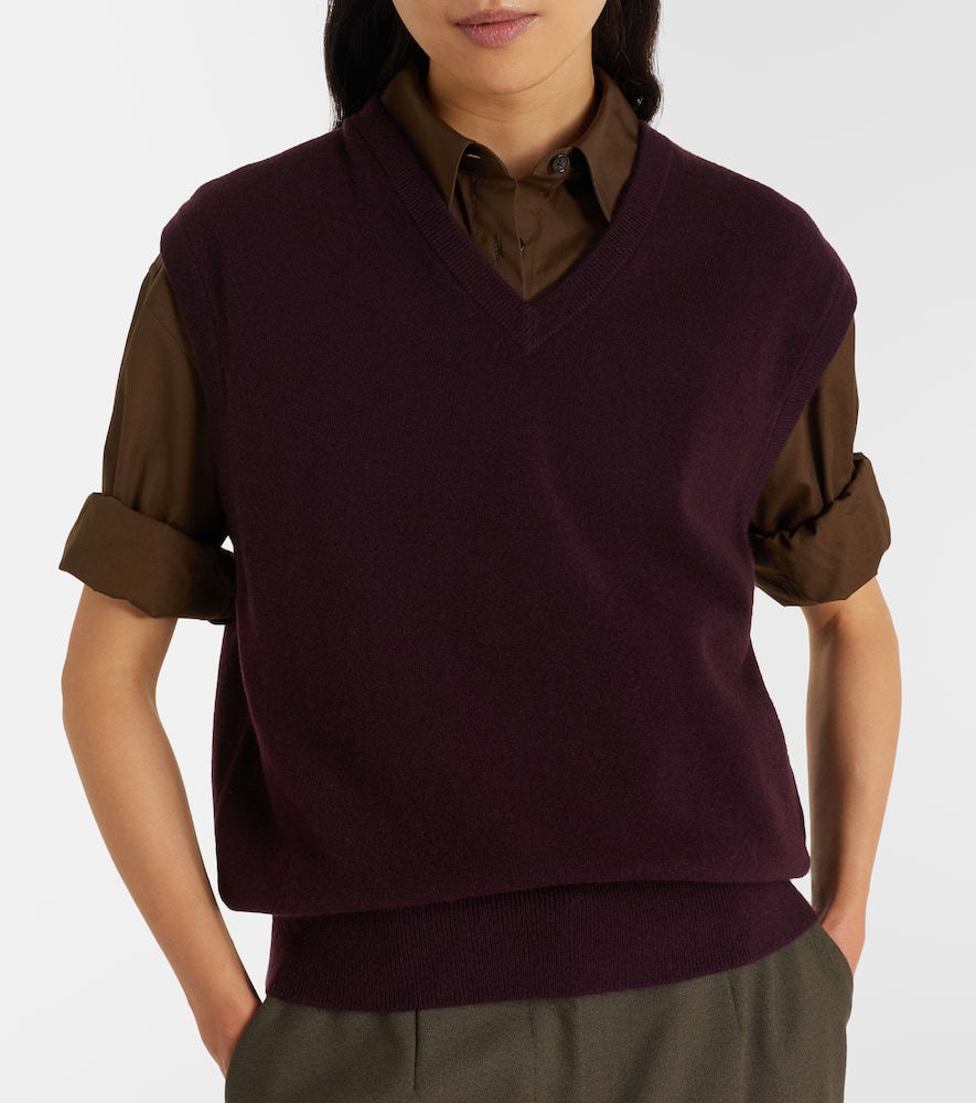 N°243 Spencer cashmere-blend sweater vest