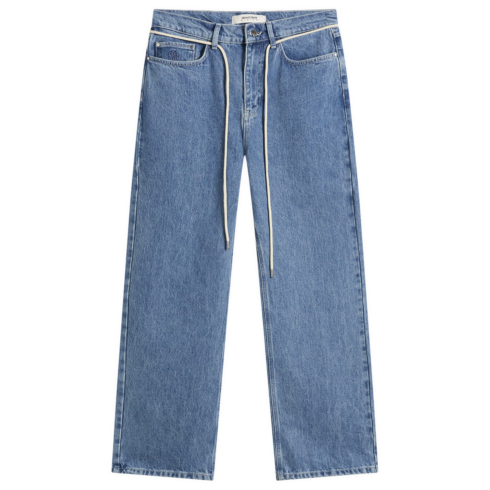 Men's Relaxed Denim Jean in Mid Wash