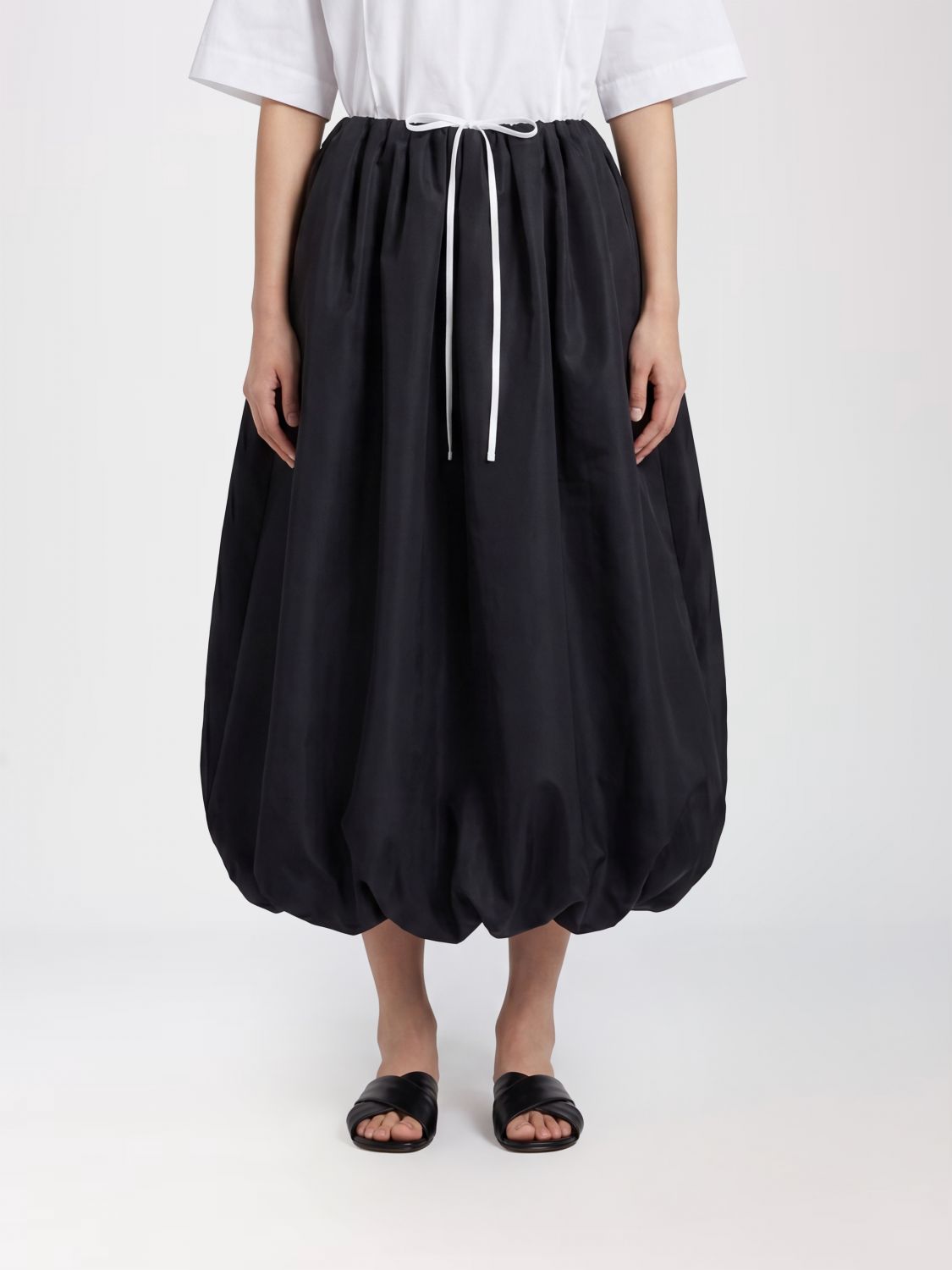 Skirt Woman color Black