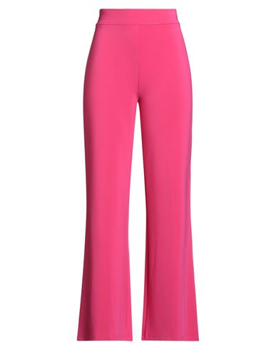 Woman Pants Fuchsia Size 6 Viscose, Polyamide, Elastane