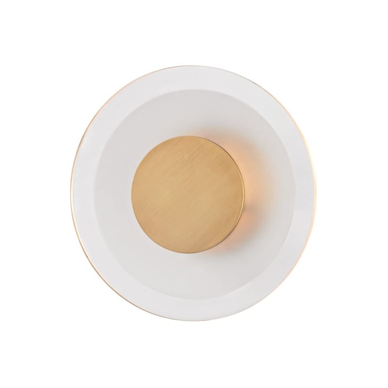Guthrie 9" Wall Sconce in Aged Bra