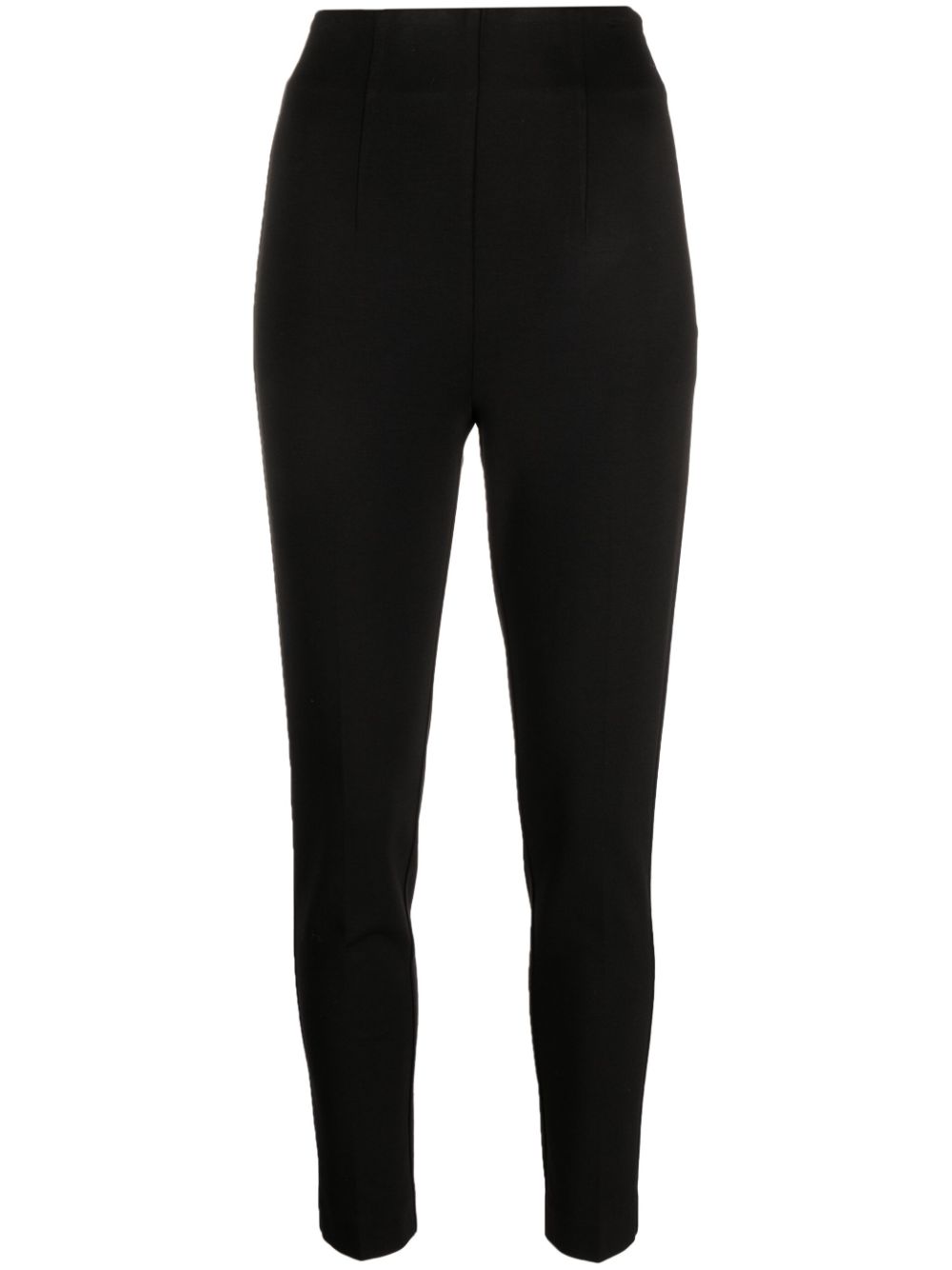 Slim-fit tailored trousers - Black