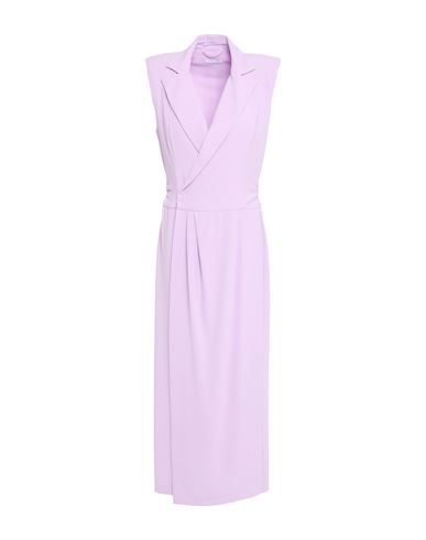 Woman Maxi dress Lilac Size 4 Polyester, Elastane