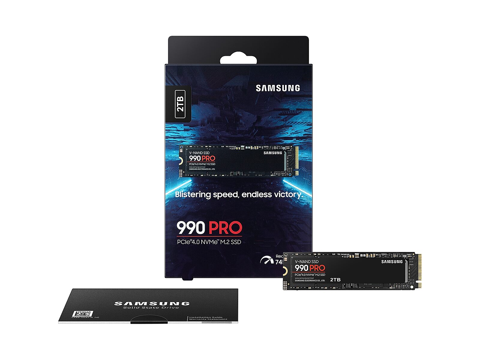 990 PRO PCIe® 4.0 NVMe® SSD 2TB(MZ-V9P2T0B/AM)
