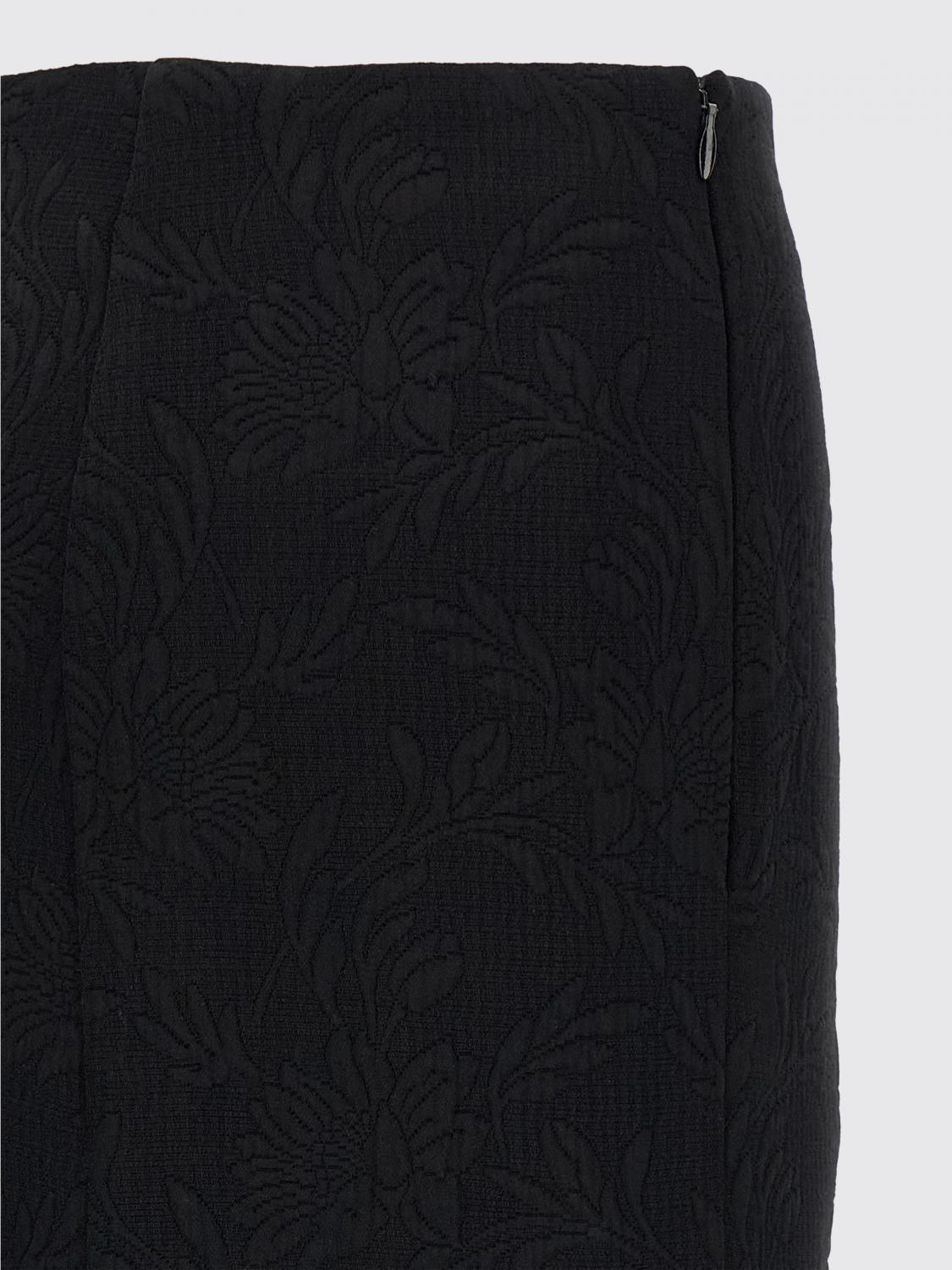 Skirt Woman color Black