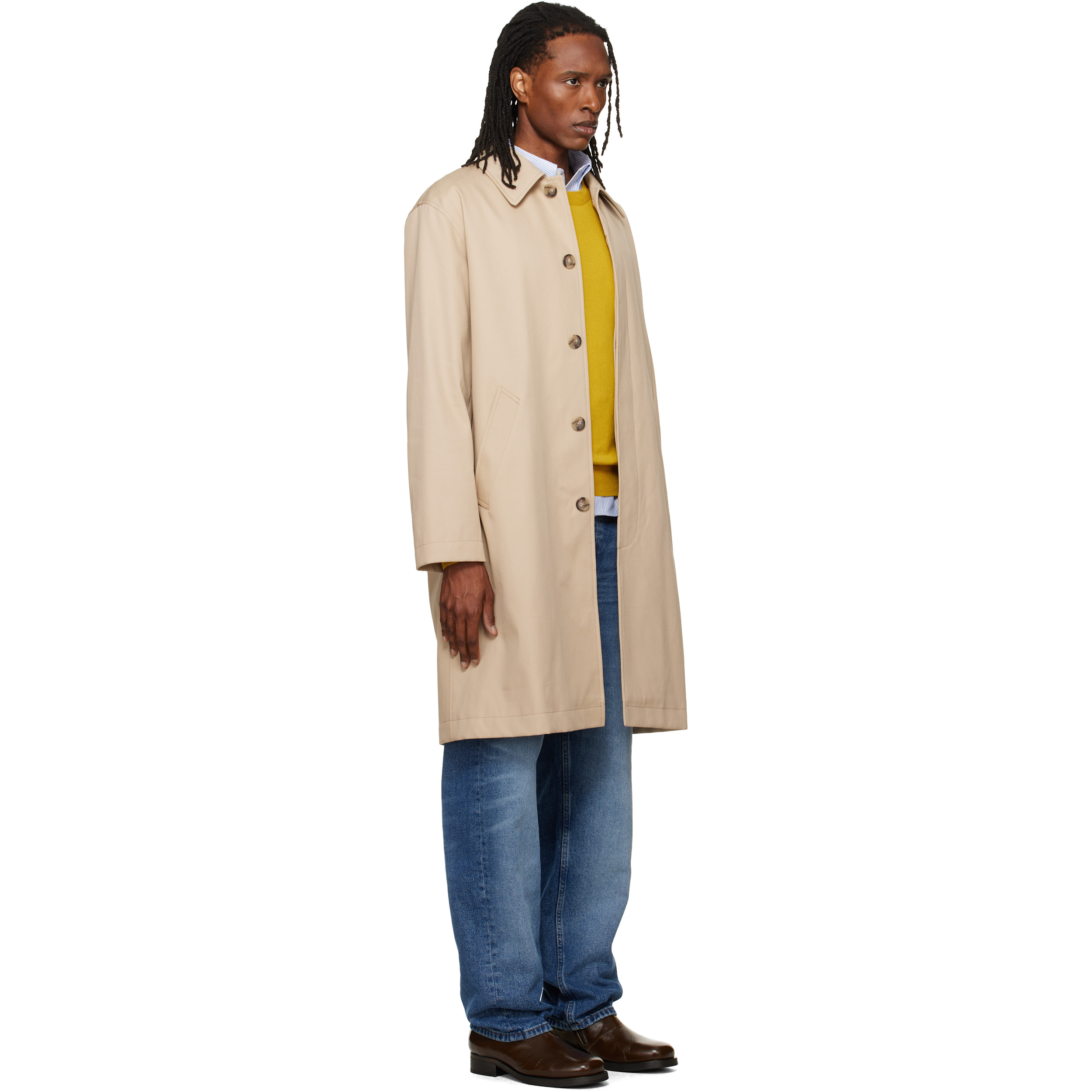 Beige Urban Mac Coat