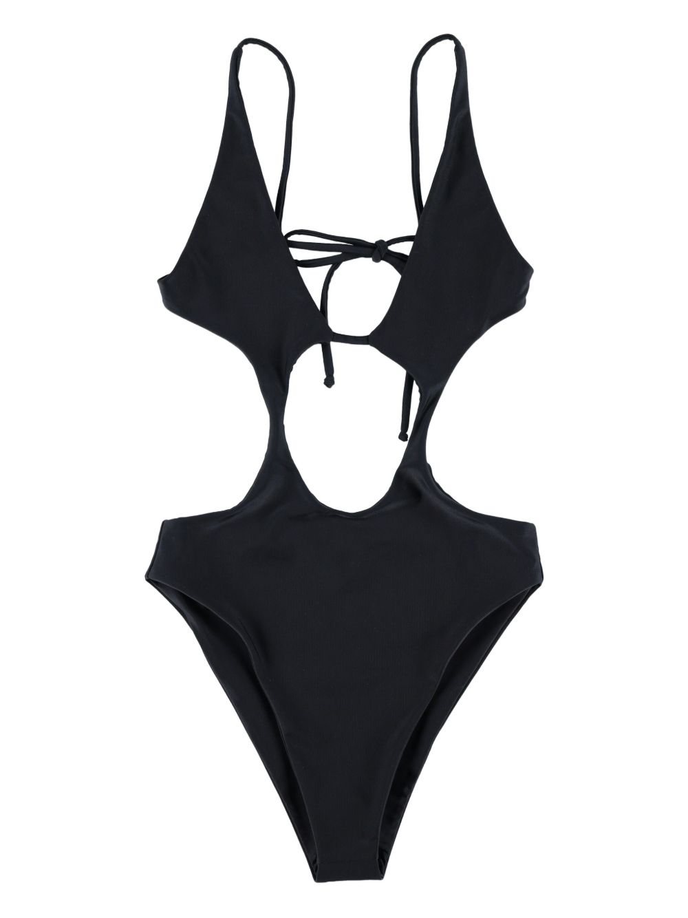 Cut-out swimsuit - Black