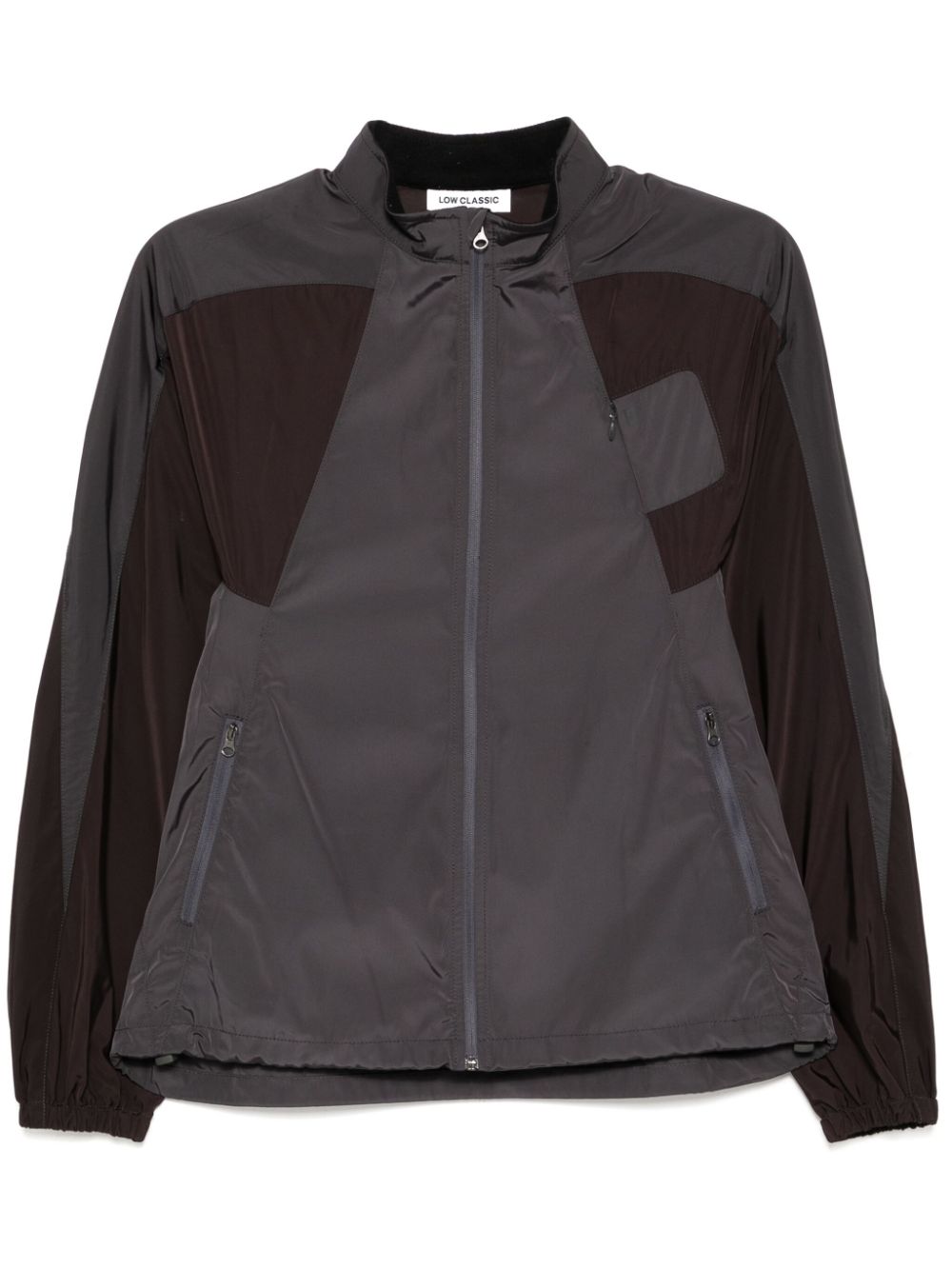 Contrast wind jacket - Grey