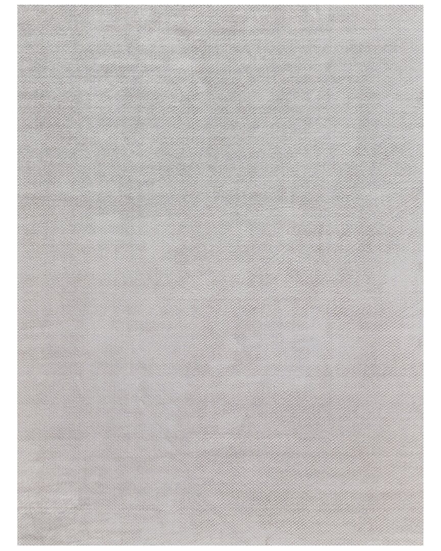 Pearl Hand-Loomed Bamboo Silk & Cotton Area Rug