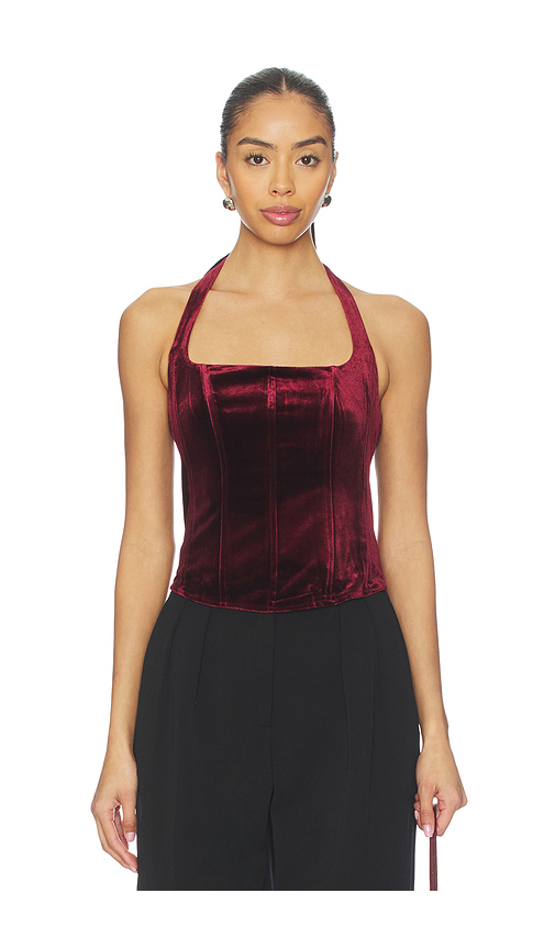 ASTR the Label Jacy Top in Wine. XS. Also in
