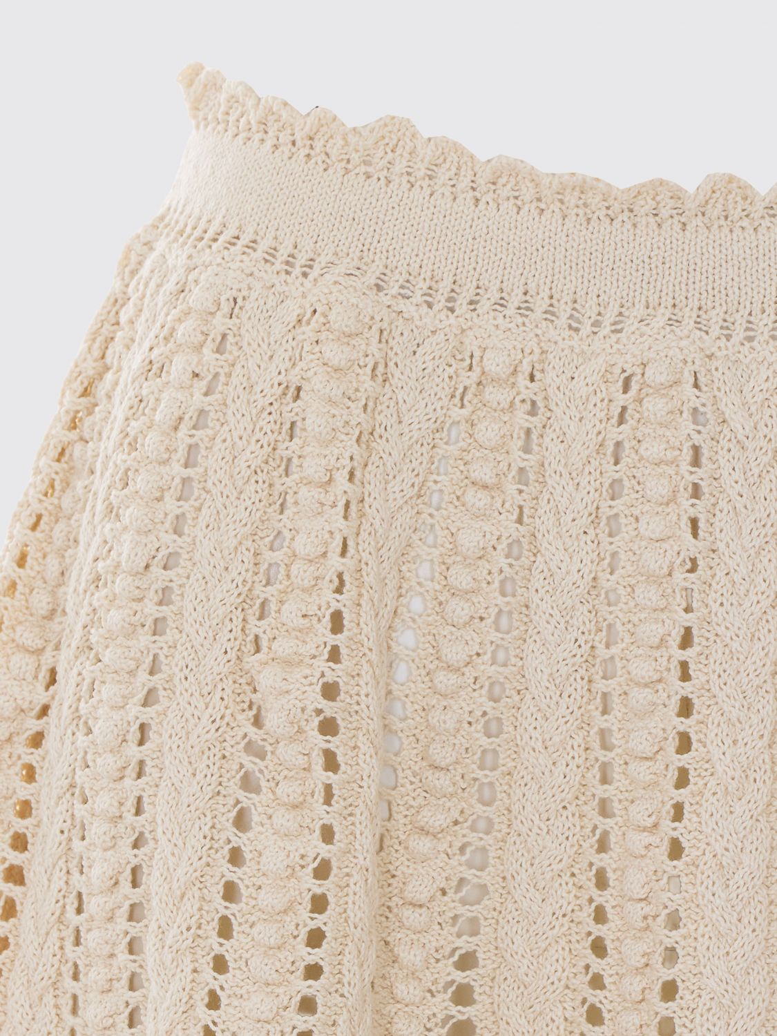 Skirt Woman color Beige