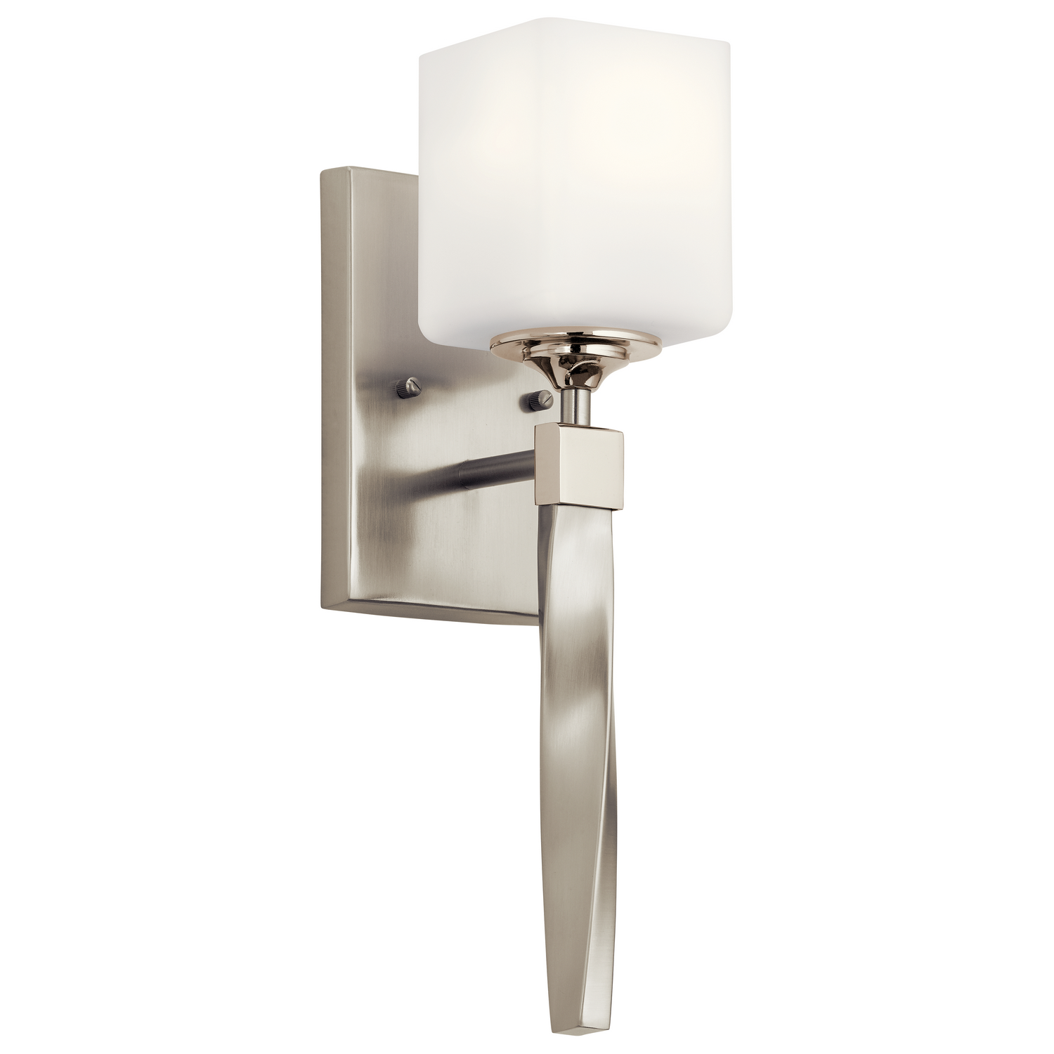 Marette 16" Wall Bracket in Brushed Nicke