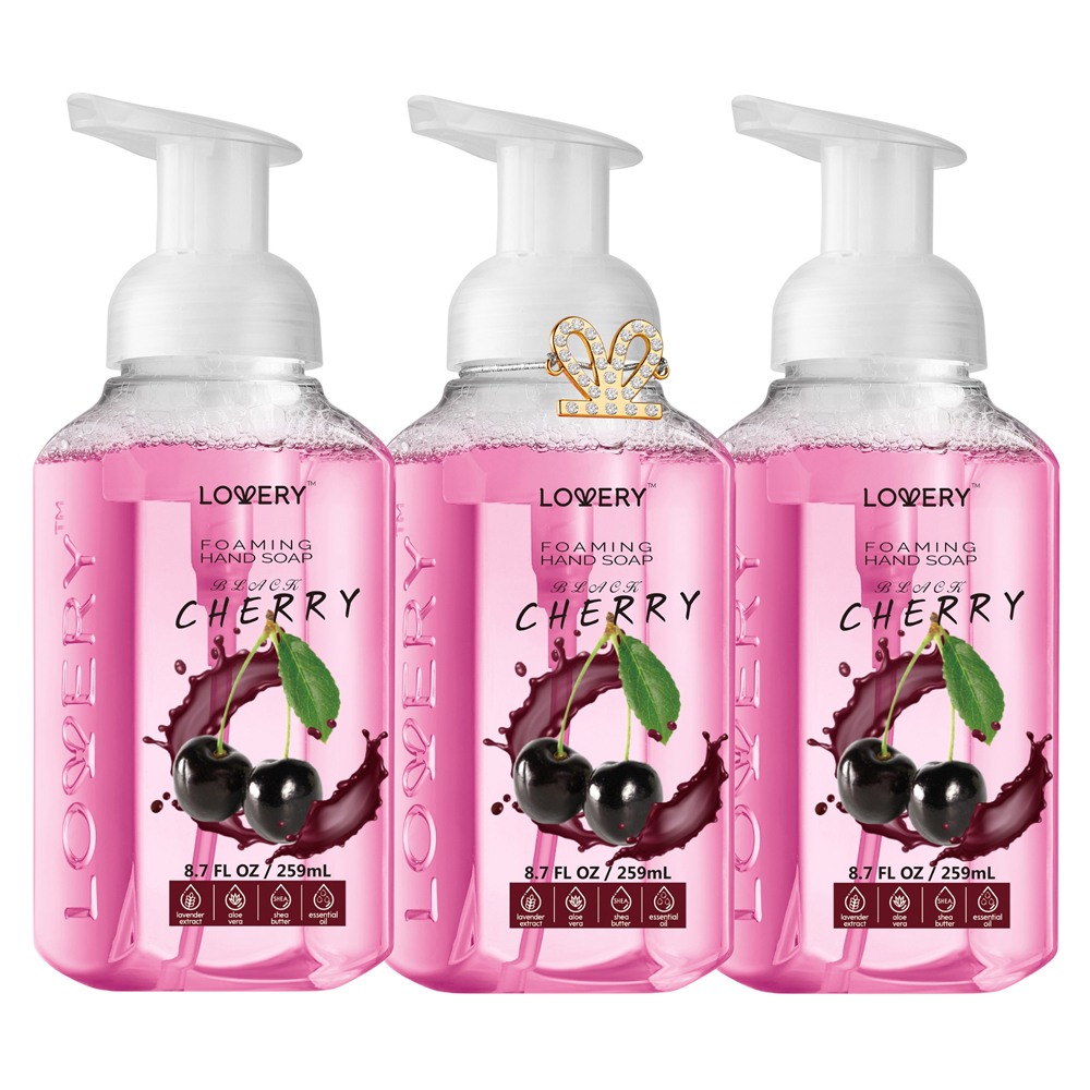 Foaming Hand Soap Gift Set - Black Cherry