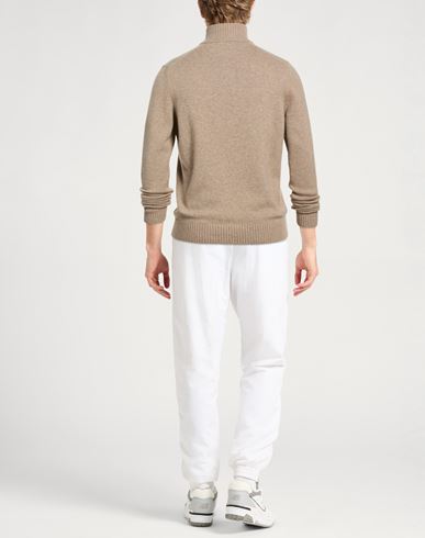 Man Sweater Sand Size 40 Cashmere