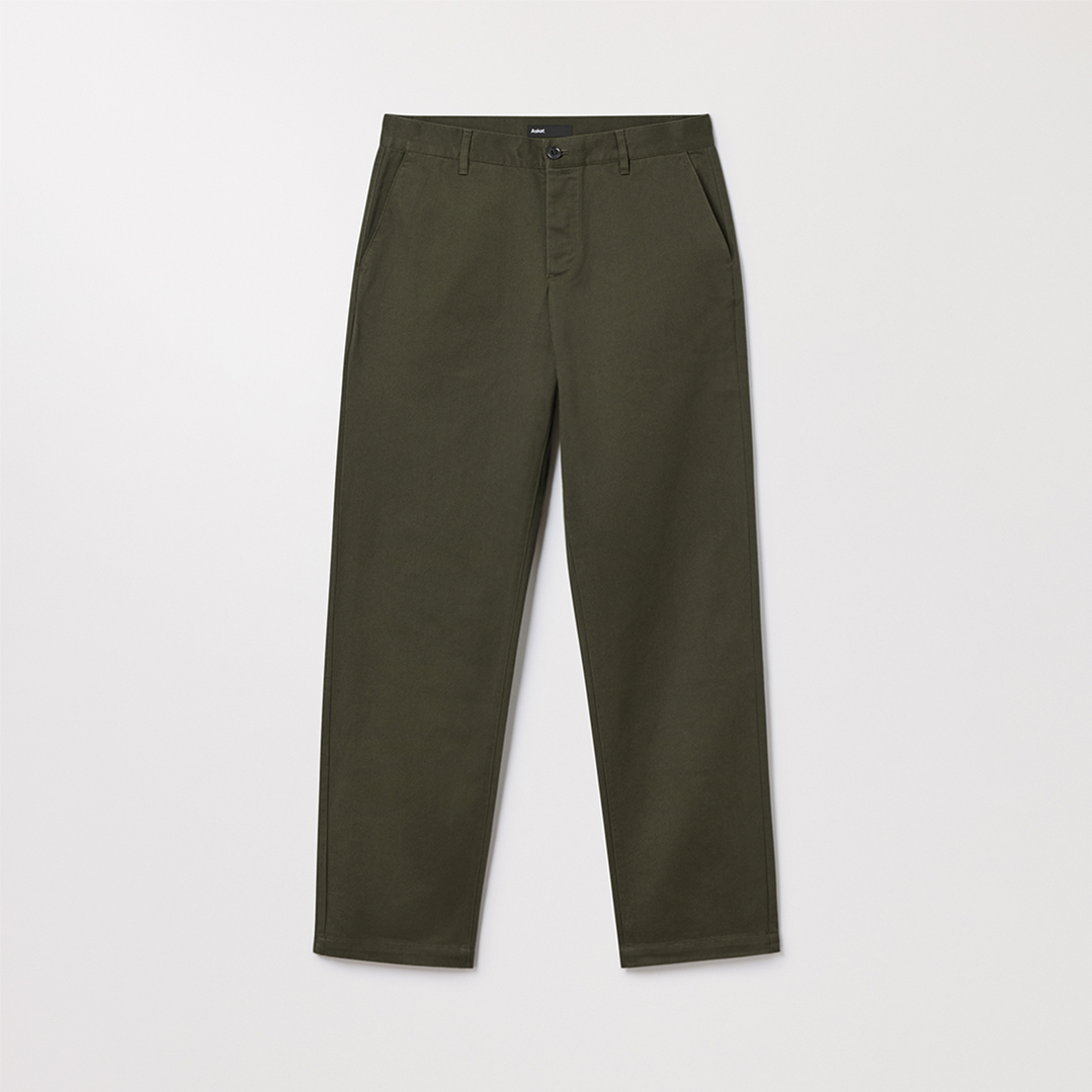 Asket Loose twill chino donkerblauw - Men