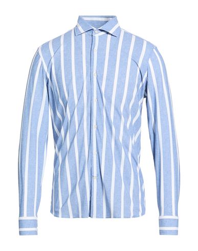 Next Man Shirt Sky blue Size 15 Polyamide, Elastane