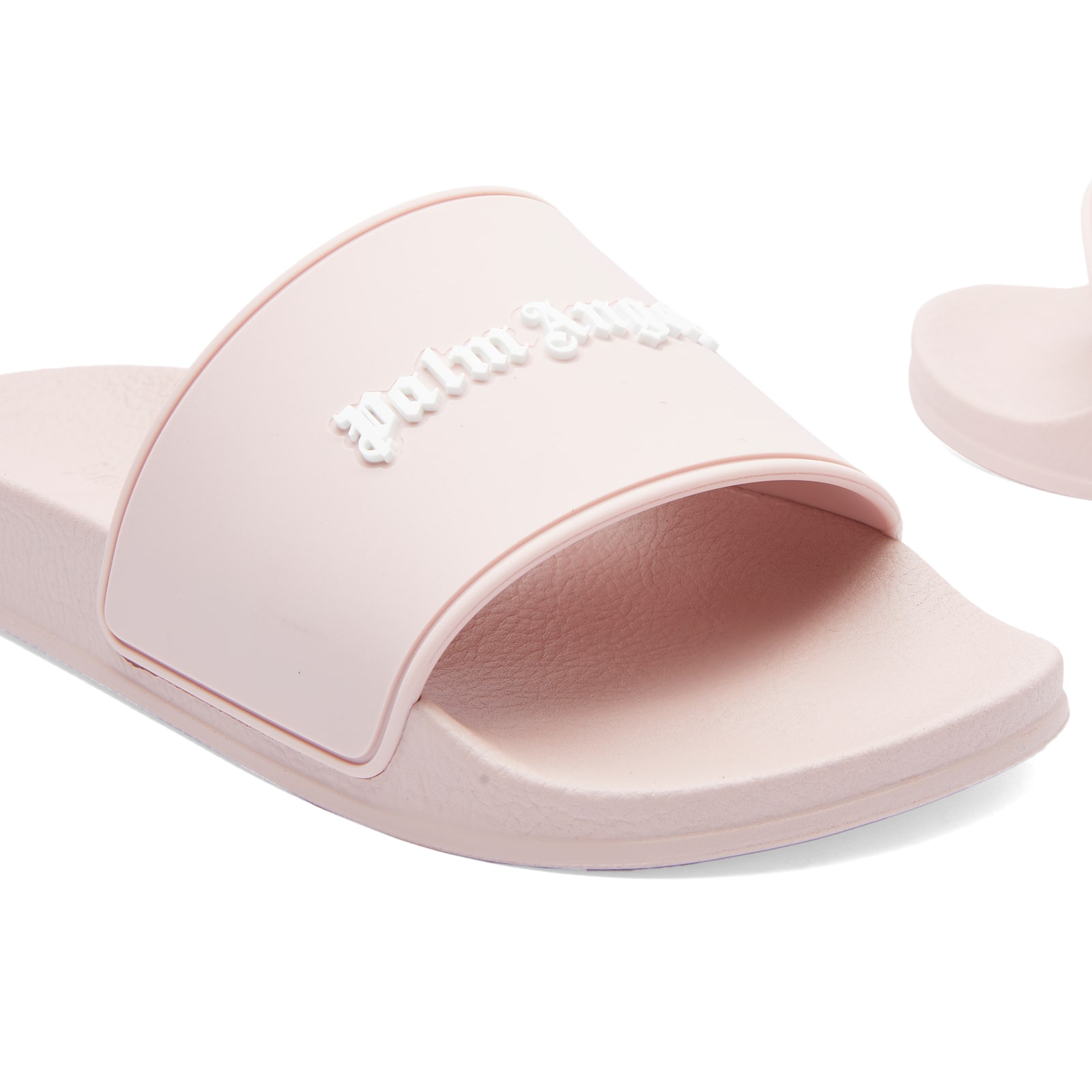 Women's Essential Logo Pool Sliders in Pink