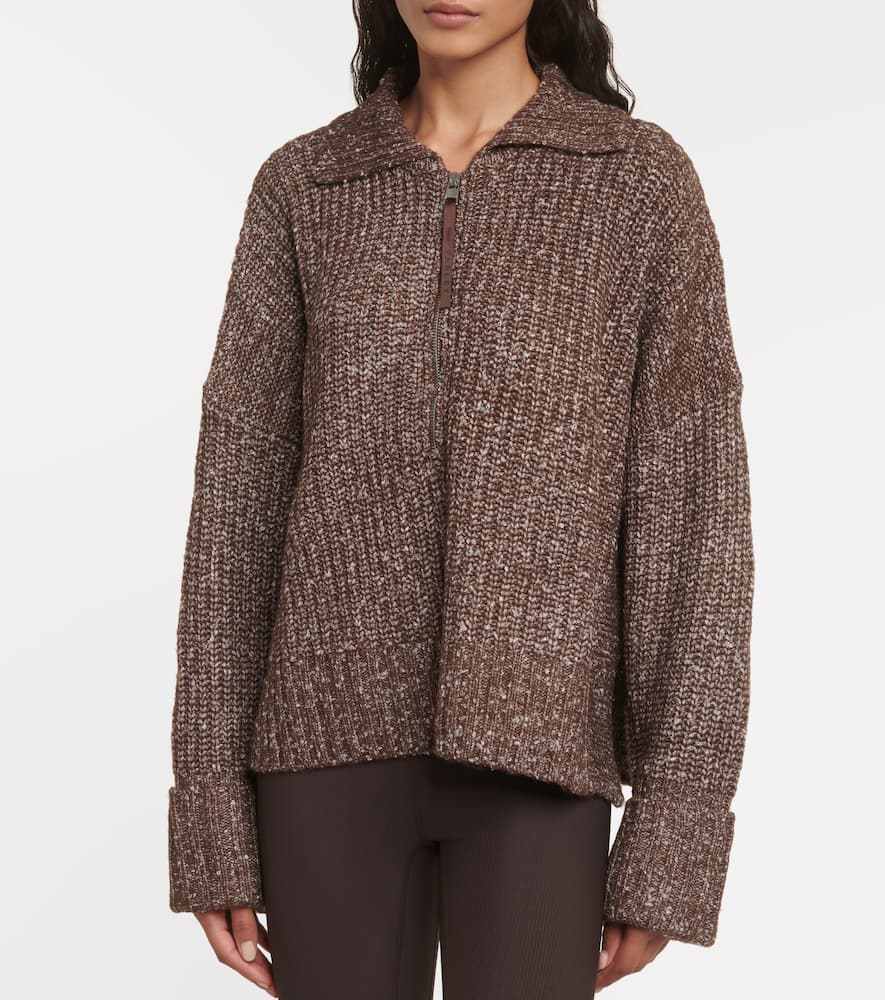 Amelia half-zip sweater