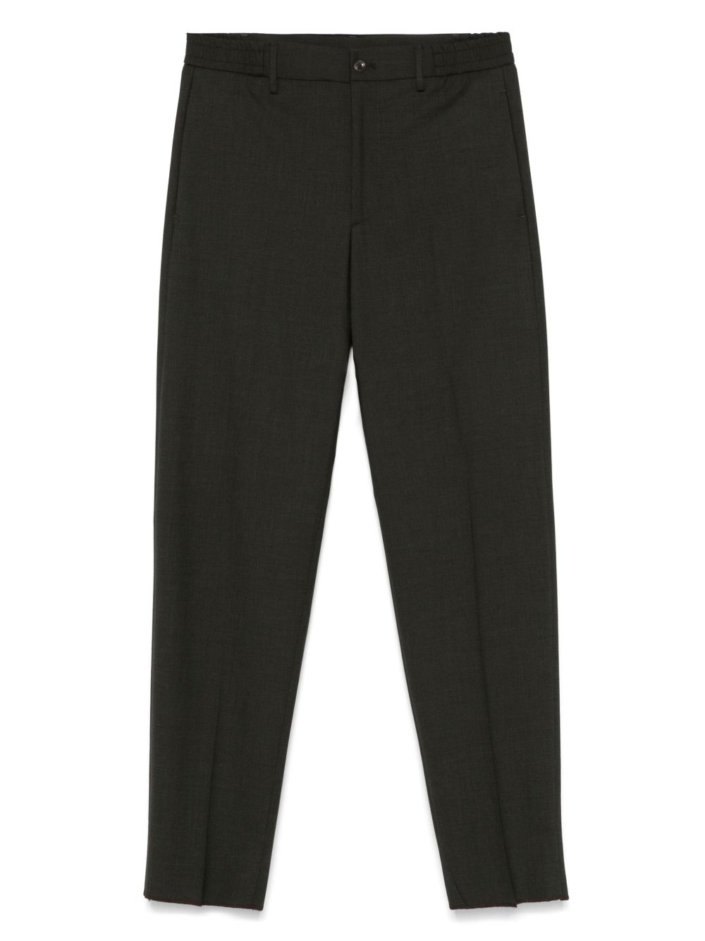 Tagliatore tapered trousers - Green