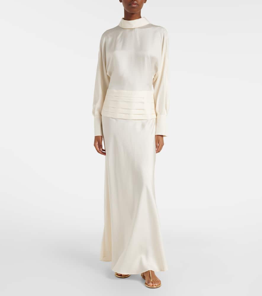 Róhe Silk gown