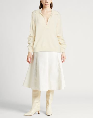 Woman Sweater White Size L Cashmere