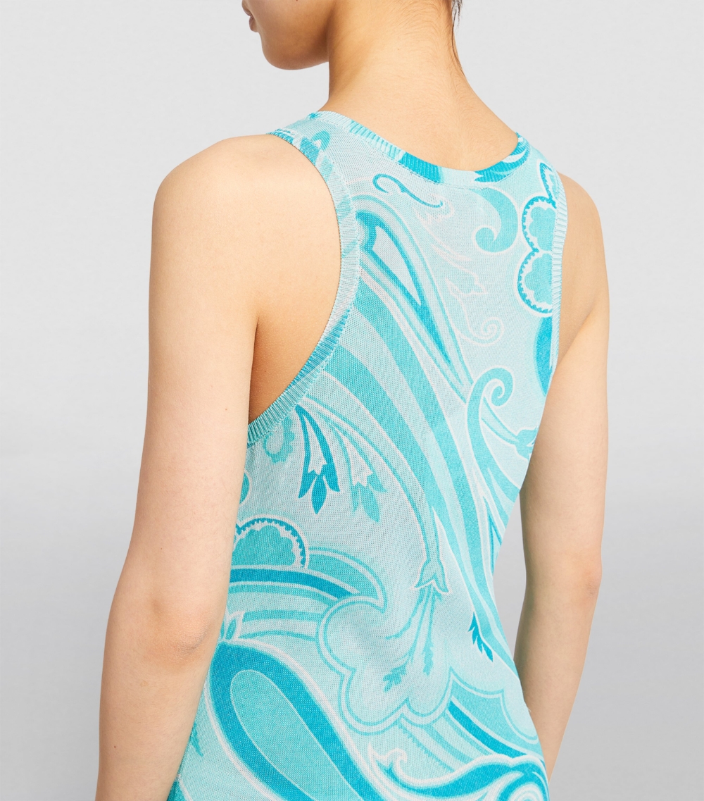 에트로 Viscose Paisley Maxi Dress