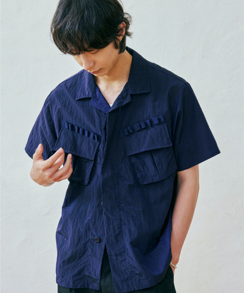 Ripstop Off Duty Purtig Shirt Navy