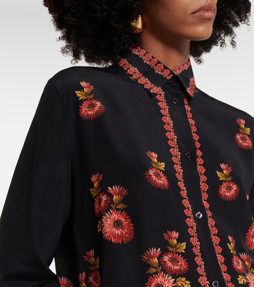 Etro Paisley silk blouse