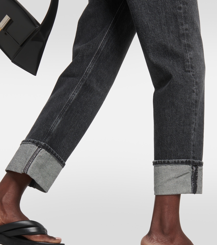 Fran low-rise straight jeans