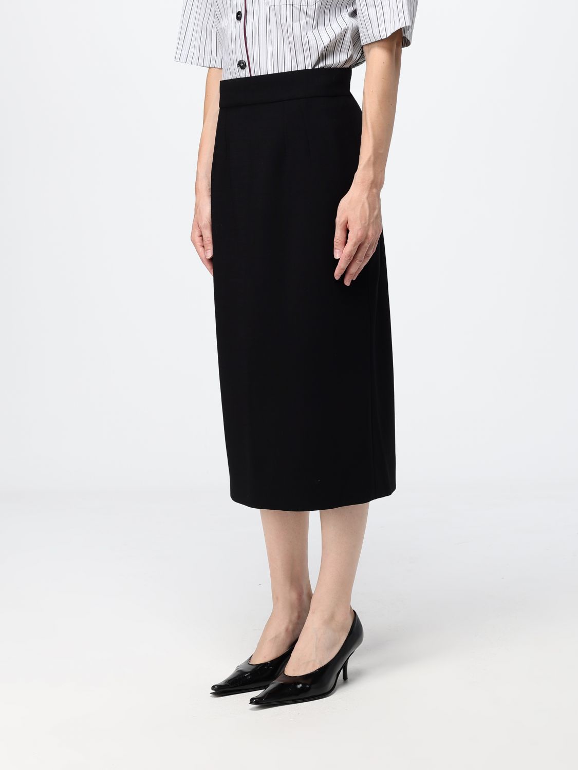 Skirt Woman color Black