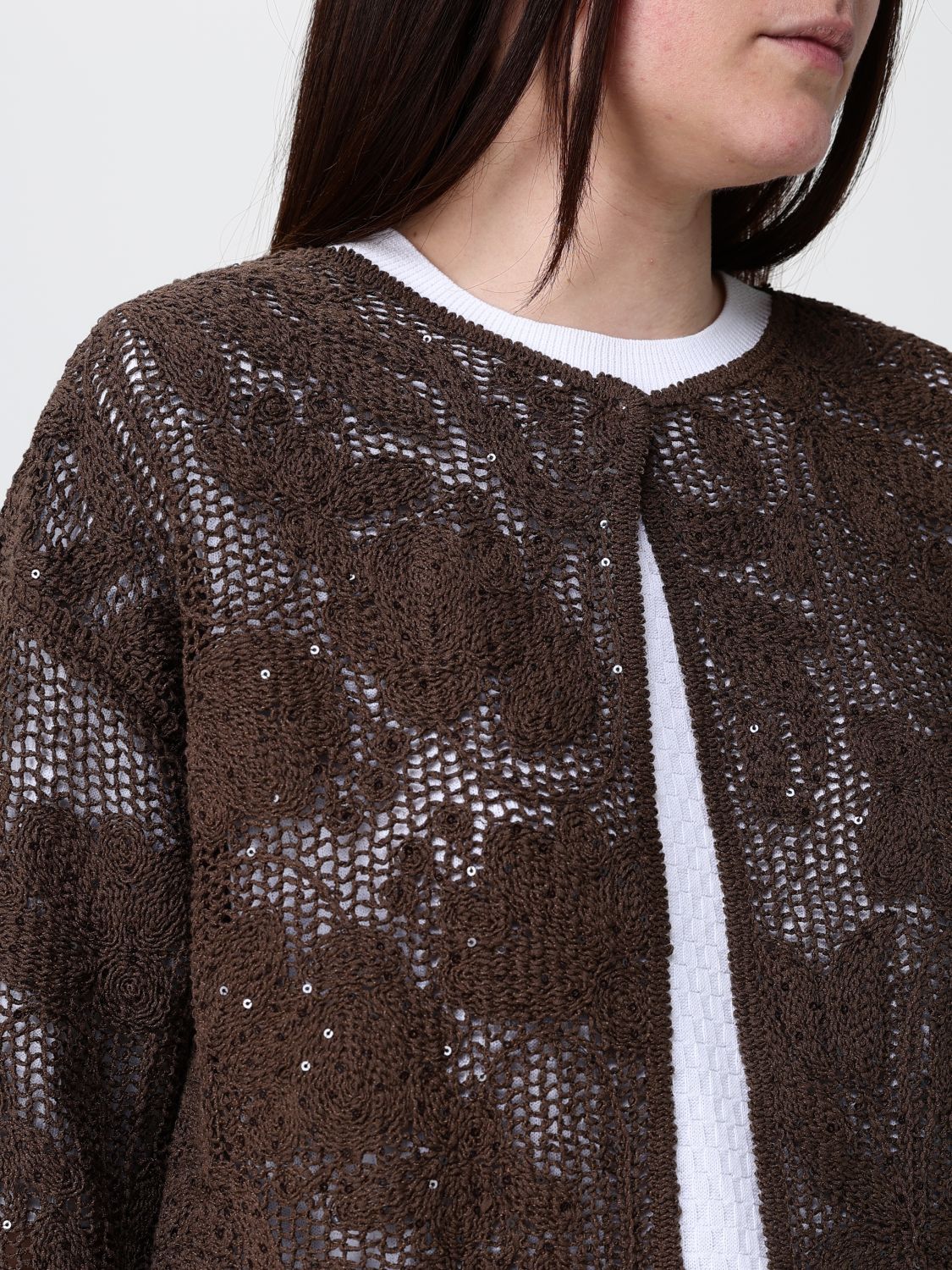 Sweater Woman color Coffee