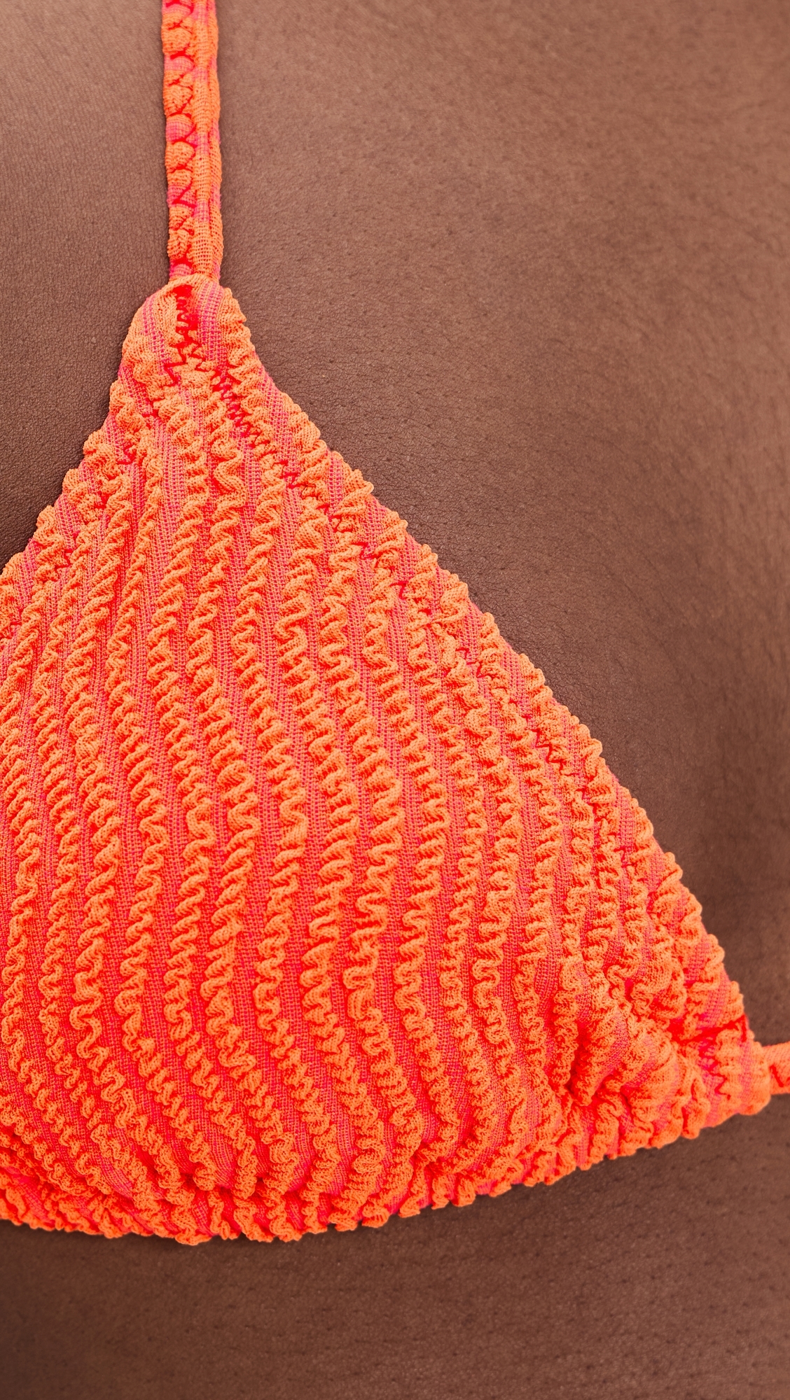 The Iris Bikini Top Habanero