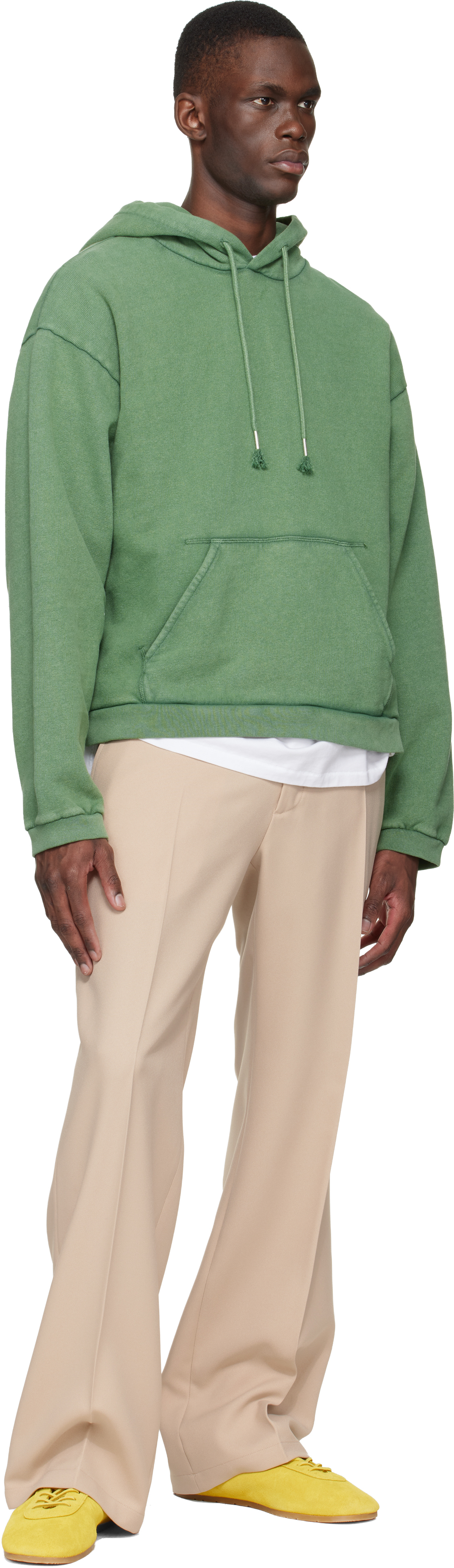 Green Logo Hoodie
