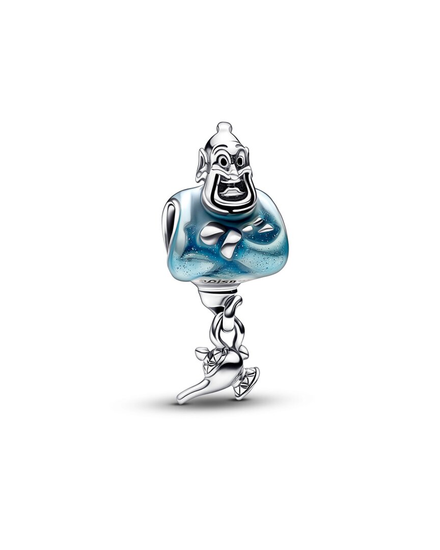 Pandora 여성 Disney Silver Cz Aladdin Genie & Lamp Charm