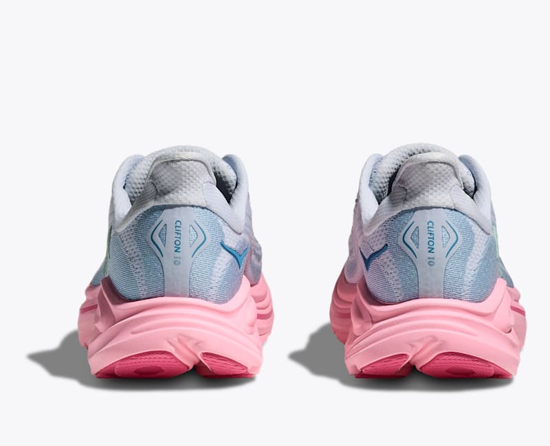 HOKA Women's Clifton 10 Shoes in Overcast/Petal