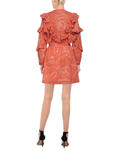 Woman Mini dress Rust