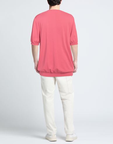 Man Sweater Fuchsia Size 48 Cotton