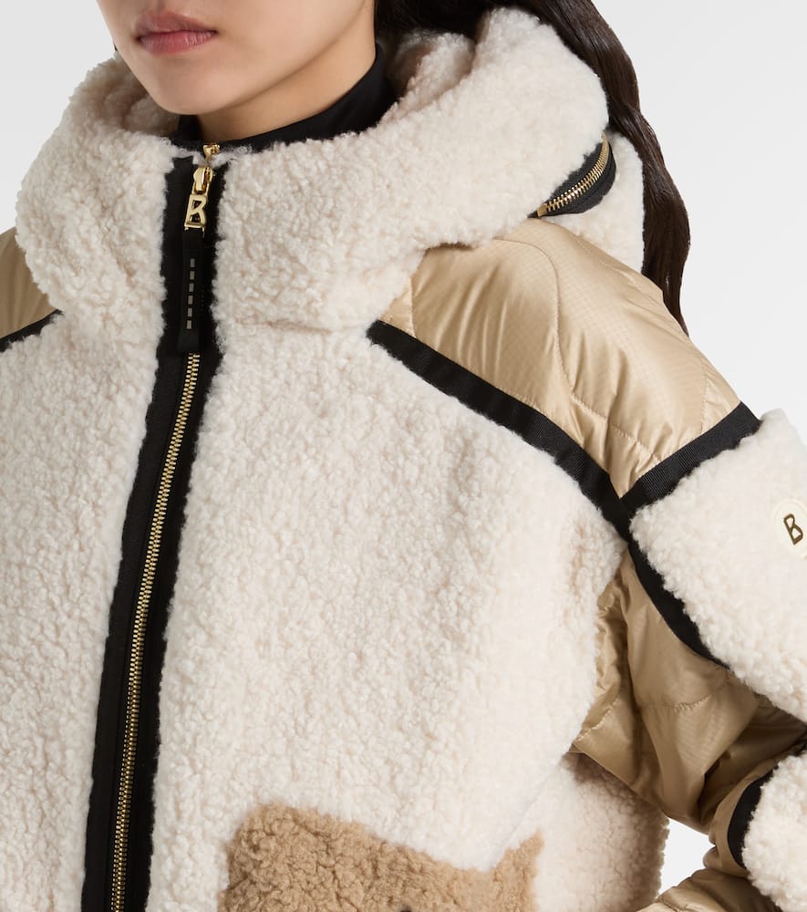 Korad hooded down ski jacket
